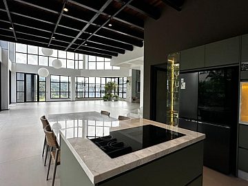 Salo da cozinha e salo principal