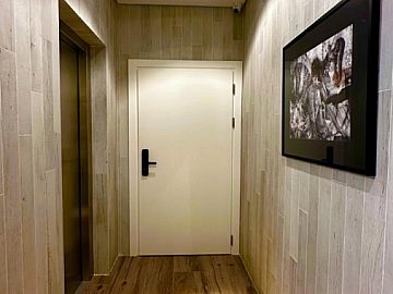 Corredor entre os quartos